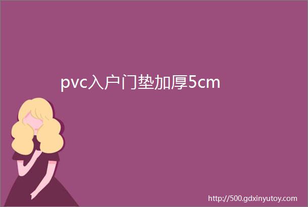 pvc入户门垫加厚5cm